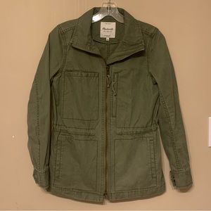 Madewell Olive Green Utility Field Jacket size Small